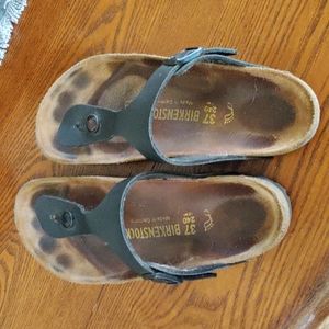 Birkenstock Sandals in Black. Very good used condition.